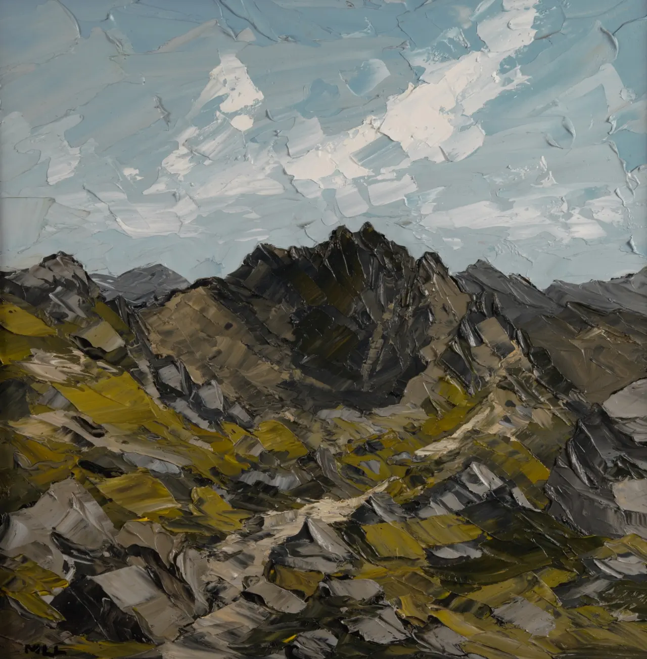 Martin Llewellyn - view from bwlch